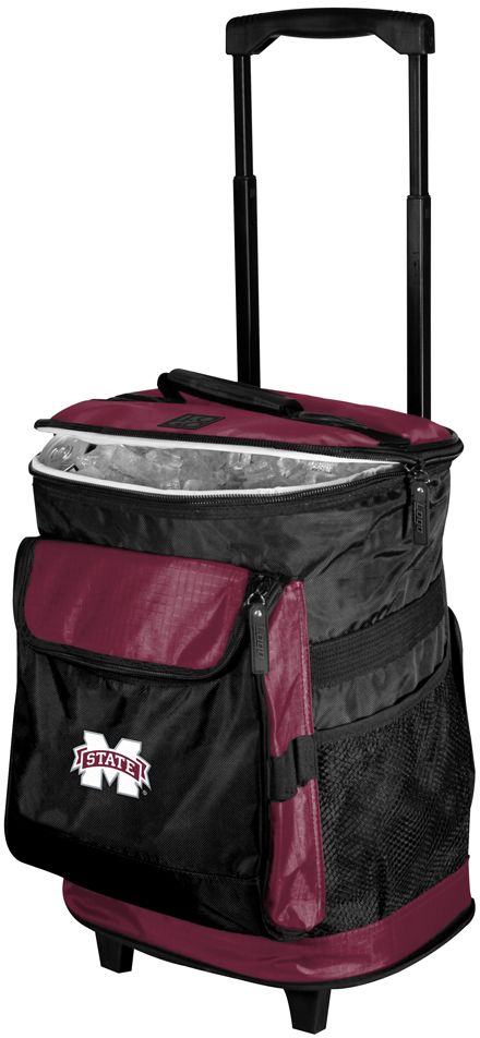 Logo Brands Mississippi State Bulldogs Rolling Cooler