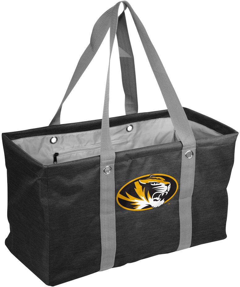 Logo Brands Missouri Tigers Crosshatch Picnic Caddy
