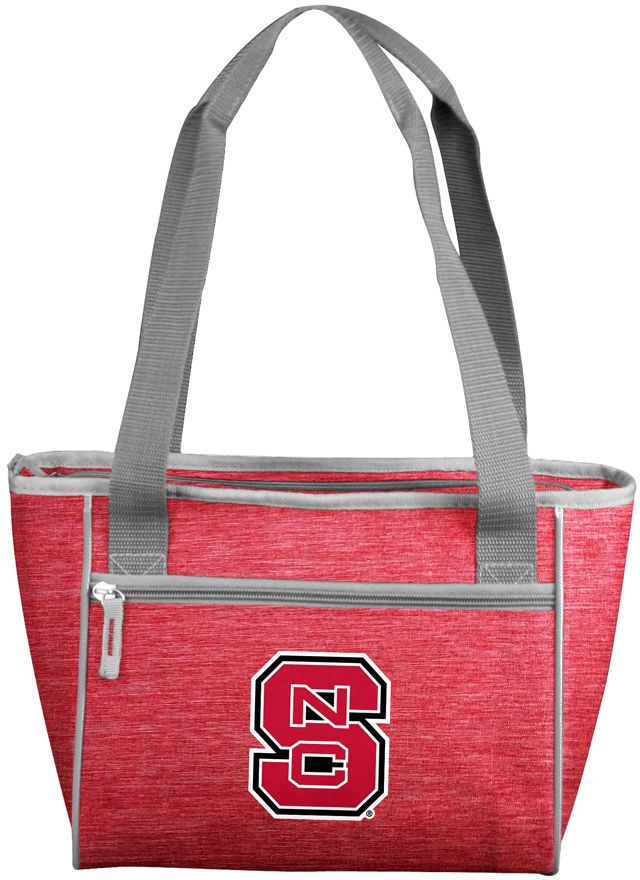 Logo Brands NC State Wolfpack Crosshatch Can Cooler Tote