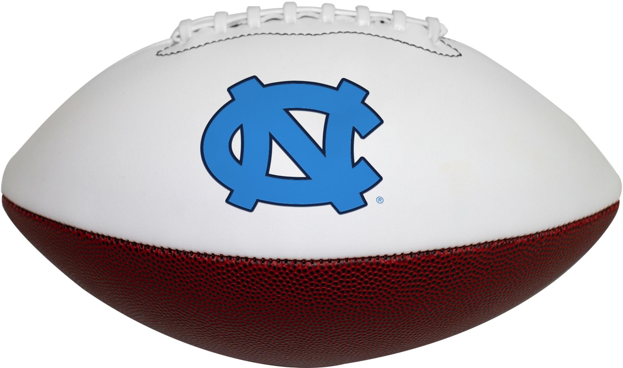 Logo Brands North Carolina Tar Heels Autograph Football