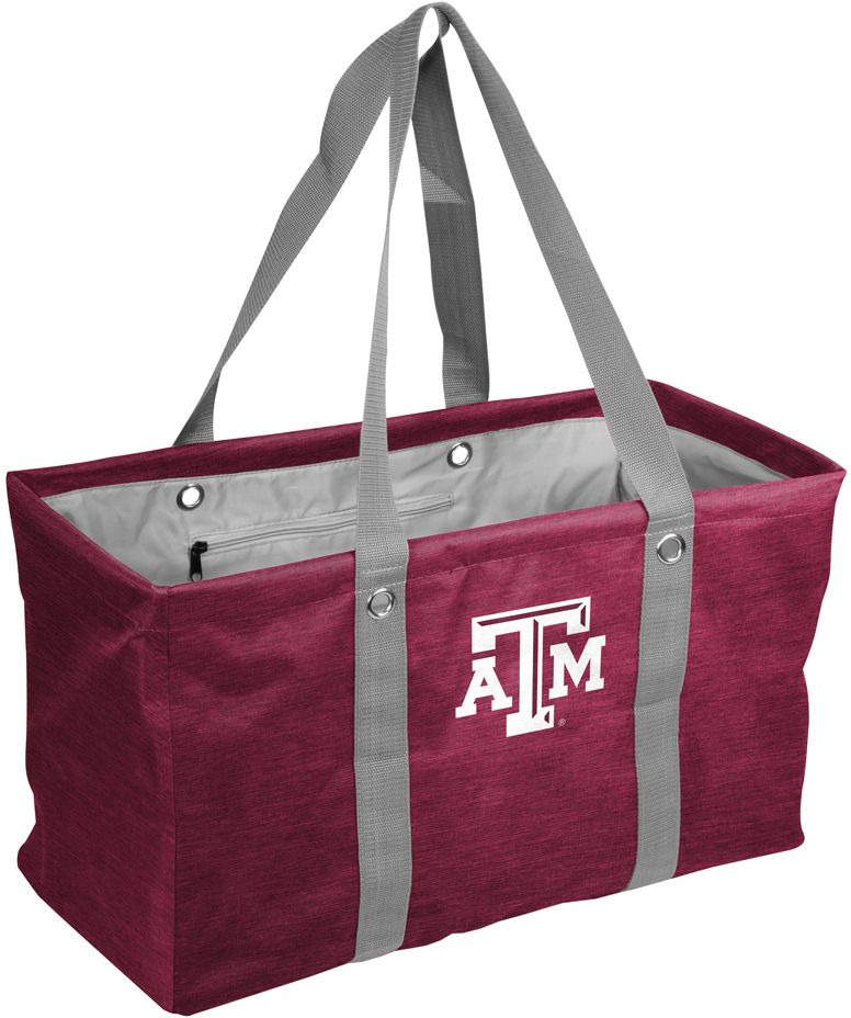 Logo Brands Texas A&amp;M Aggies Crosshatch Picnic Caddy