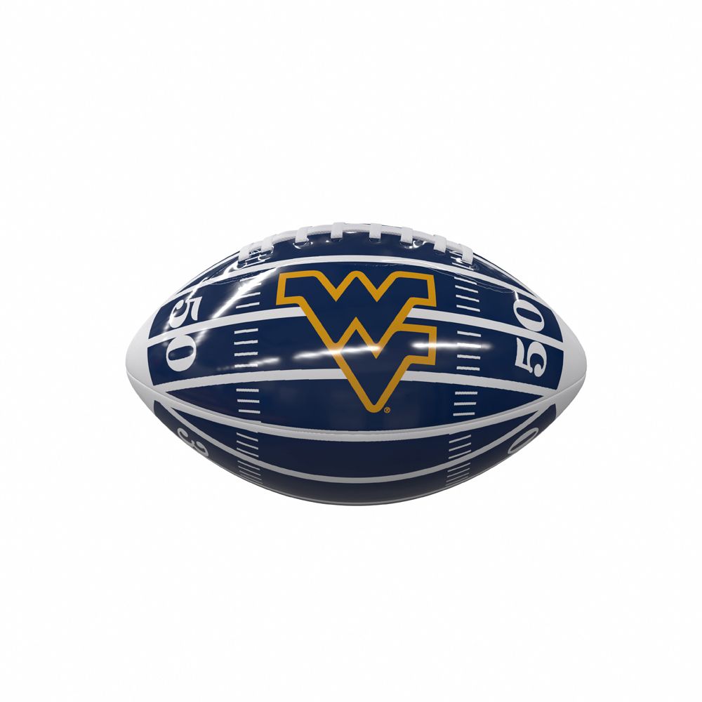 Logo Brands West Virginia Mountaineers Glossy Mini Football