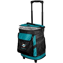 Logo Brands Miami Dolphins Rolling Cooler