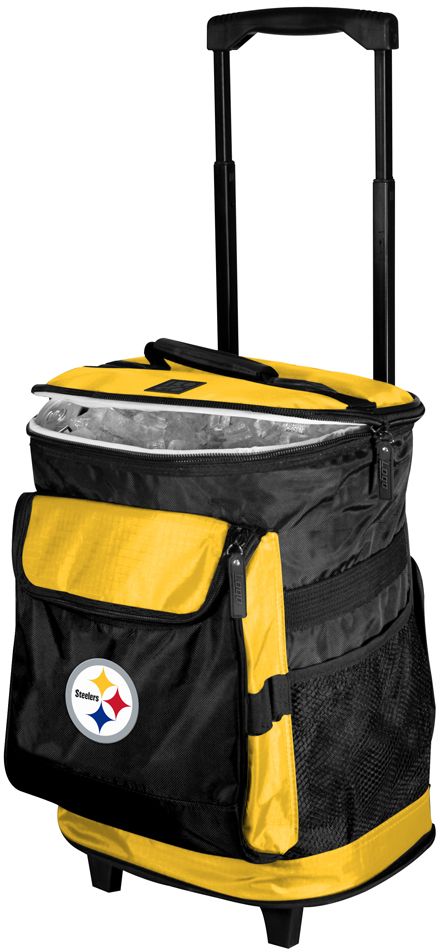 Logo Brands Pittsburgh Steelers Rolling Cooler