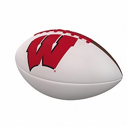 Logo Brands Wisconsin Badgers Autograph Football
