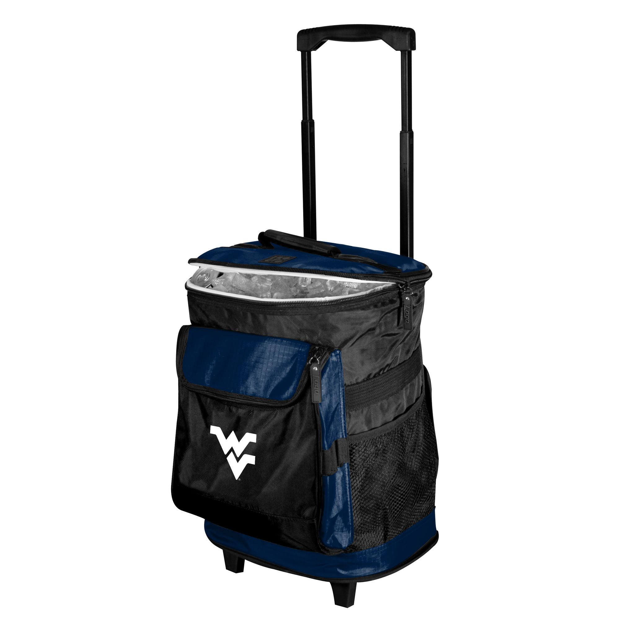 Logo Brands West Virginia Mountaineers Rolling Cooler