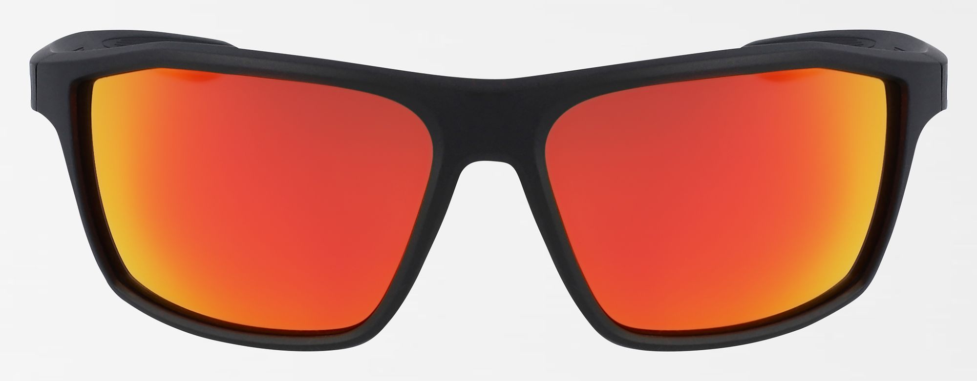 Matte Black/Red Mirrored Lens