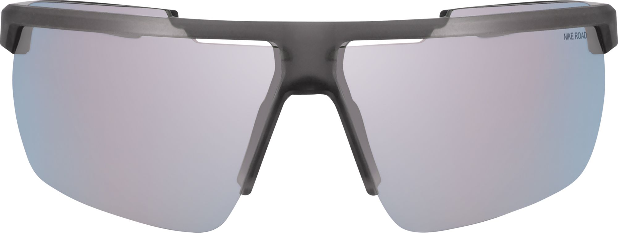 Matte Dark Grey/Road Tint White Mirrored Lens