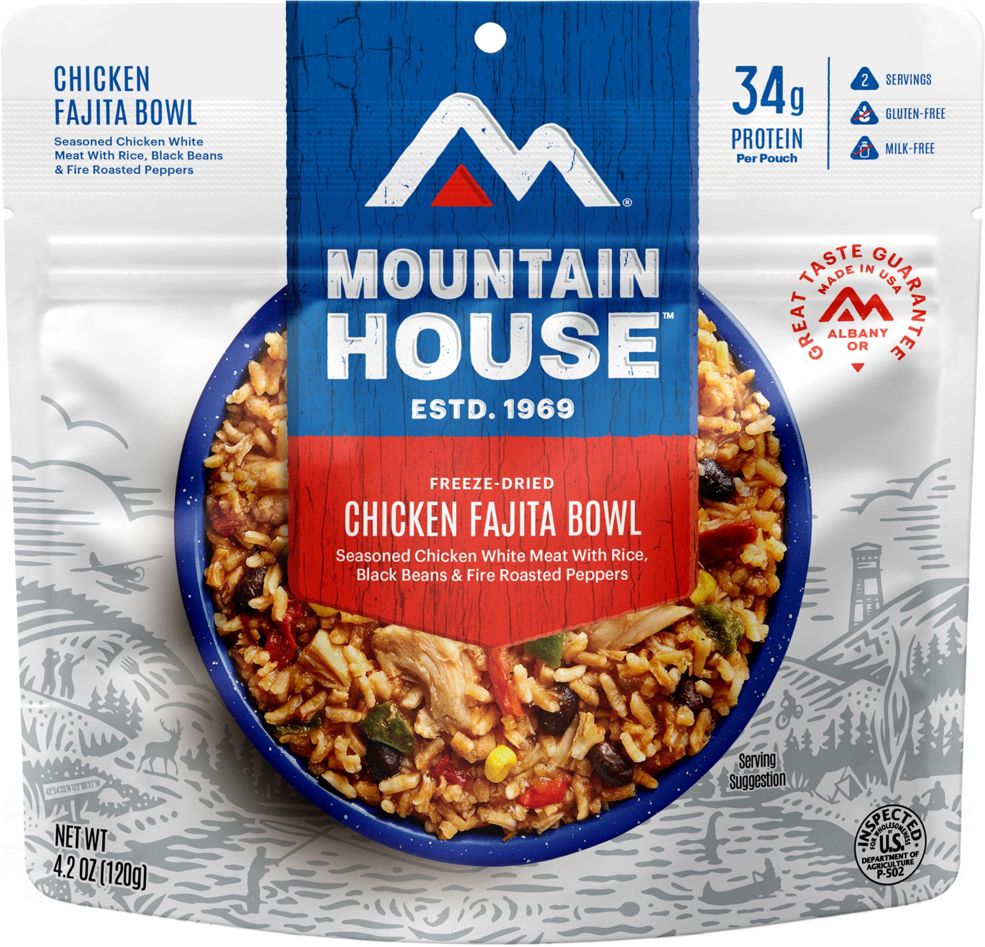Mountain House Chicken Fajita Bowl Pouch