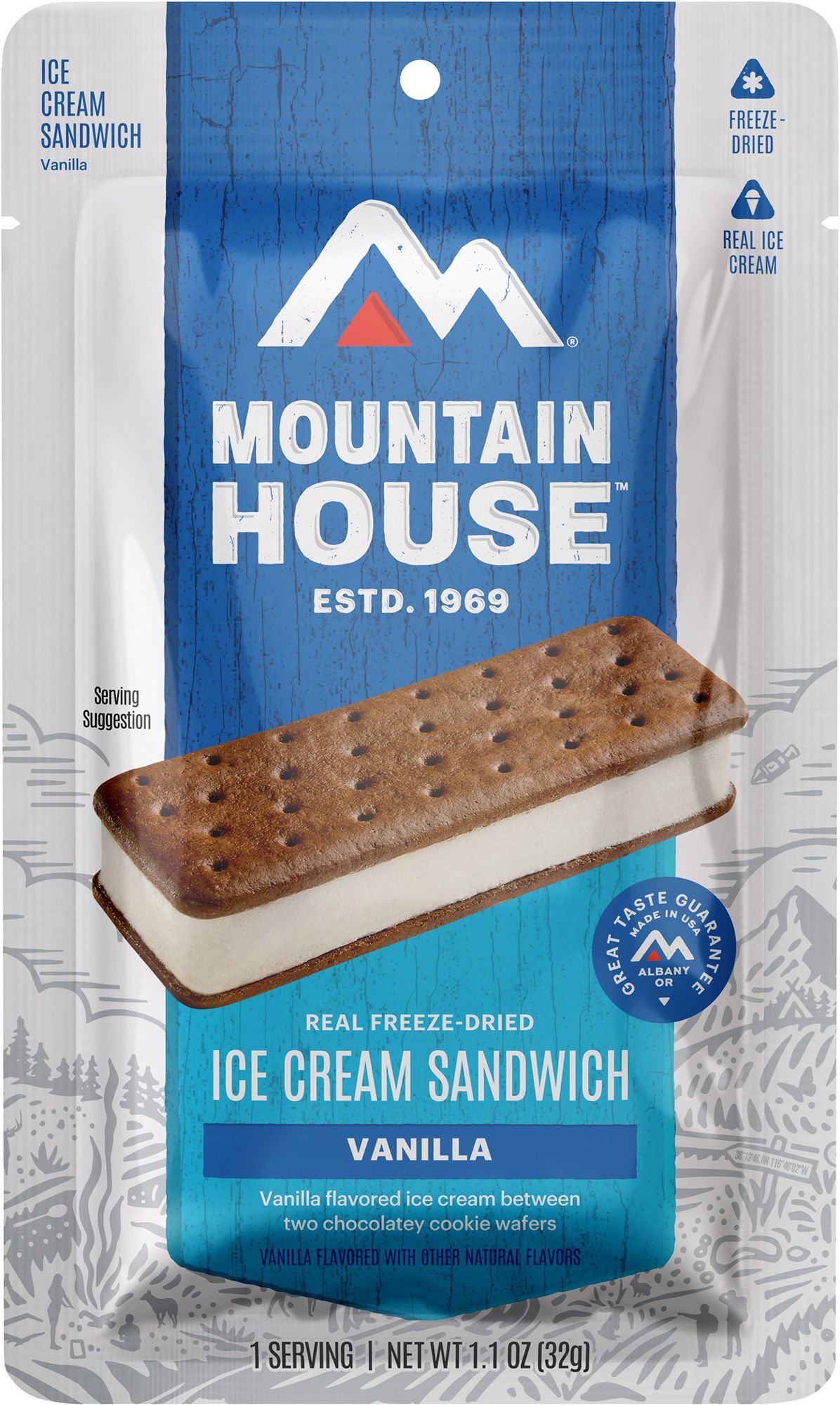 Mountain House Vanilla Ice Cream Sandwich