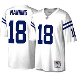 Mitchell & Ness Men's Indianapolis Colts Peyton Manning #18 White 2006 Throwback Jersey