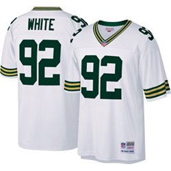 Mitchell &amp; Ness Men&#x27;s Green Bay Packers Reggie White #92 White 1996 Throwback Jersey