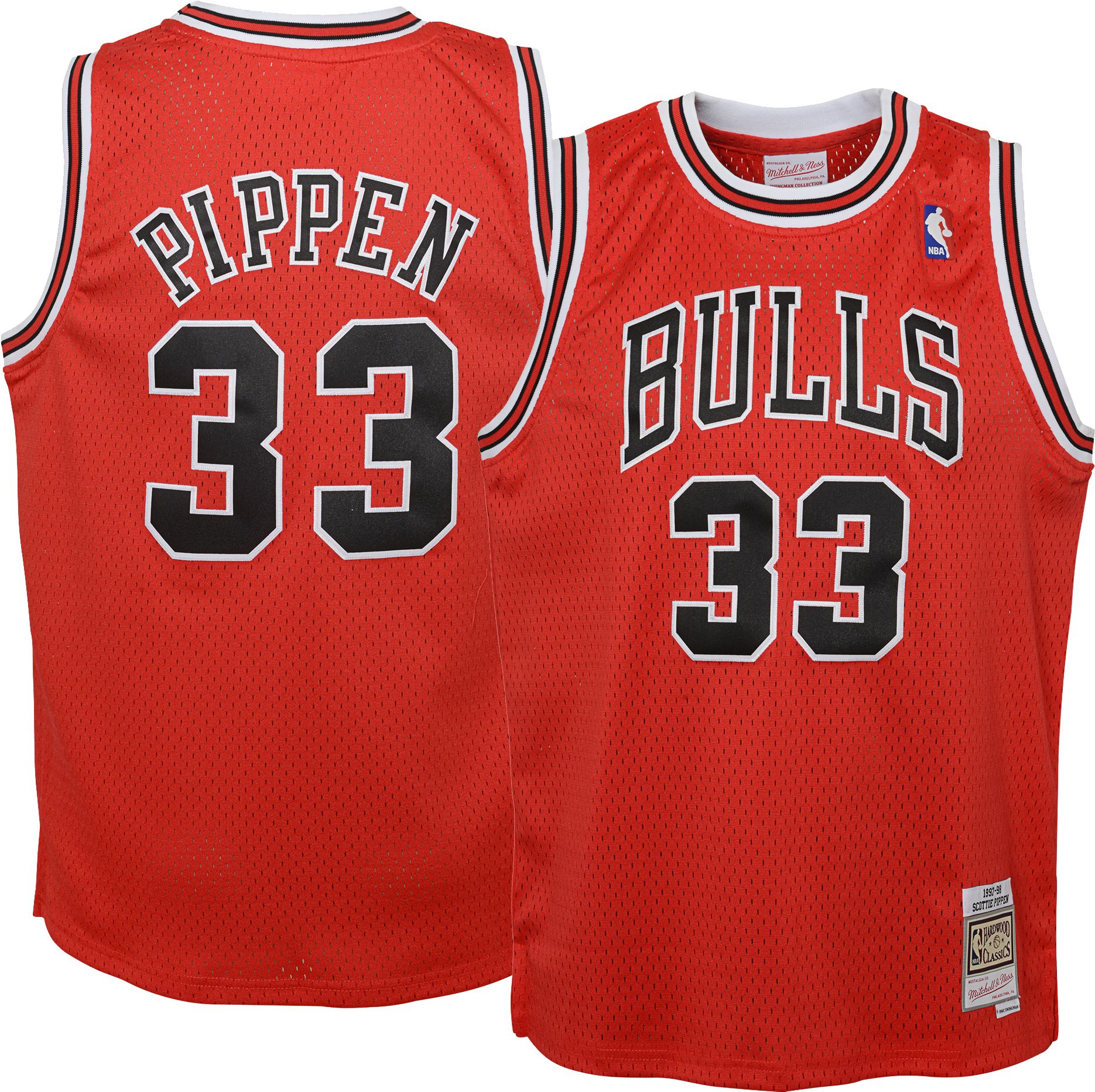Mitchell & Ness Youth Chicago Bulls Scottie Pippen #33 Swingman Jersey