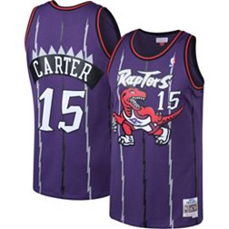 Mitchell & Ness Men's Toronto Raptors Vince Carter #15 Swingman Purple Jersey