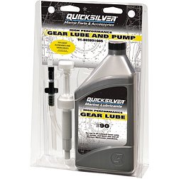 Quicksilver High Performance Gear Lube and Pump Combo