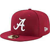 New Era Men's Alabama Crimson Tide 59Fifty Game Crimson Game Fitted Hat