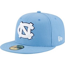 New Era Men's North Carolina Tar Heels 59Fifty Game Carolina Blue Game Fitted Hat