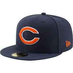 New Era Men's Chicago Bears Navy 59Fifty Logo Adjustable Hat