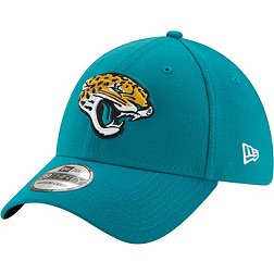 New Era Men's Jacksonville Jaguars Teal 39Thirty Classic Fitted Hat