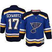 NHL Youth St. Louis Blues Jaden Schwartz #17 Blue Replica Jersey