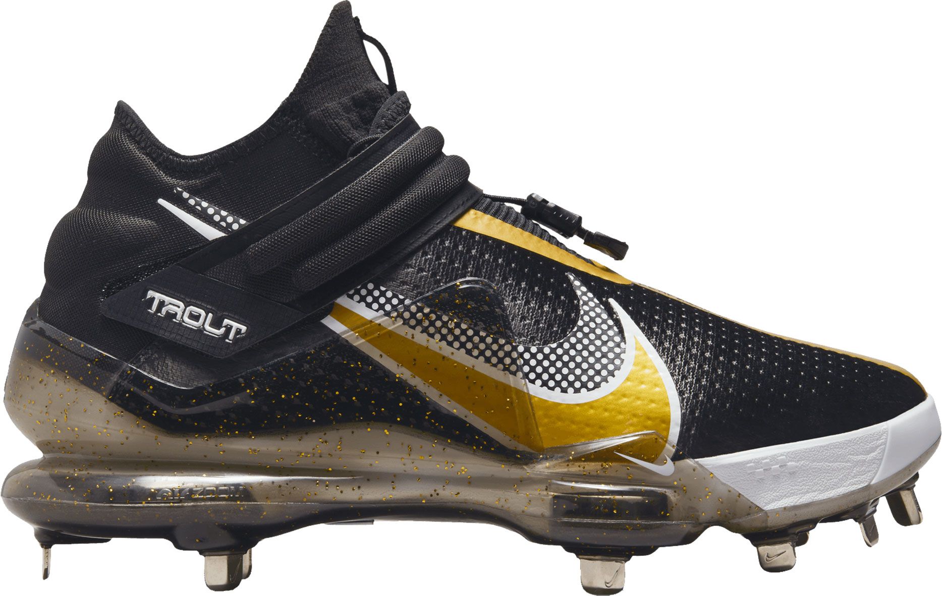 Mike trout baseball hot sale cleats metal