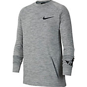Nike Boys' Fleece Training Long Sleeve Shirt
