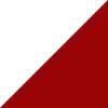 White/University Red
