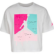 Jordan Girls' Colorblock Graphic Short Sleeve T-Shirt