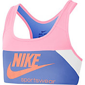 Nike Girls' Swoosh Heritage Sports Bra
