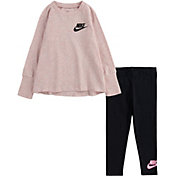 Nike Toddler Girls' Jersey Essentials Tunic and Leggings Set