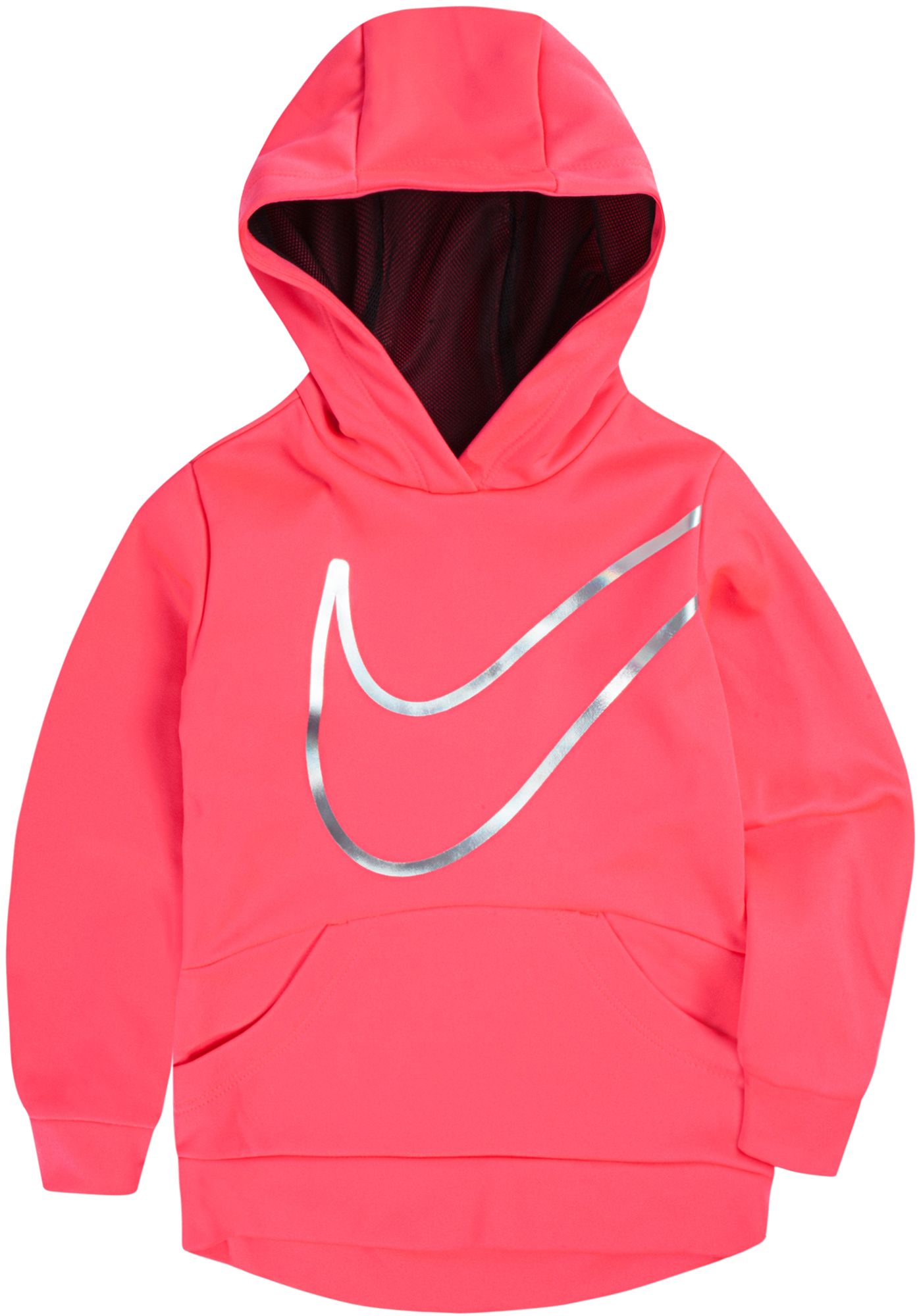 red nike hooded sweatshirt