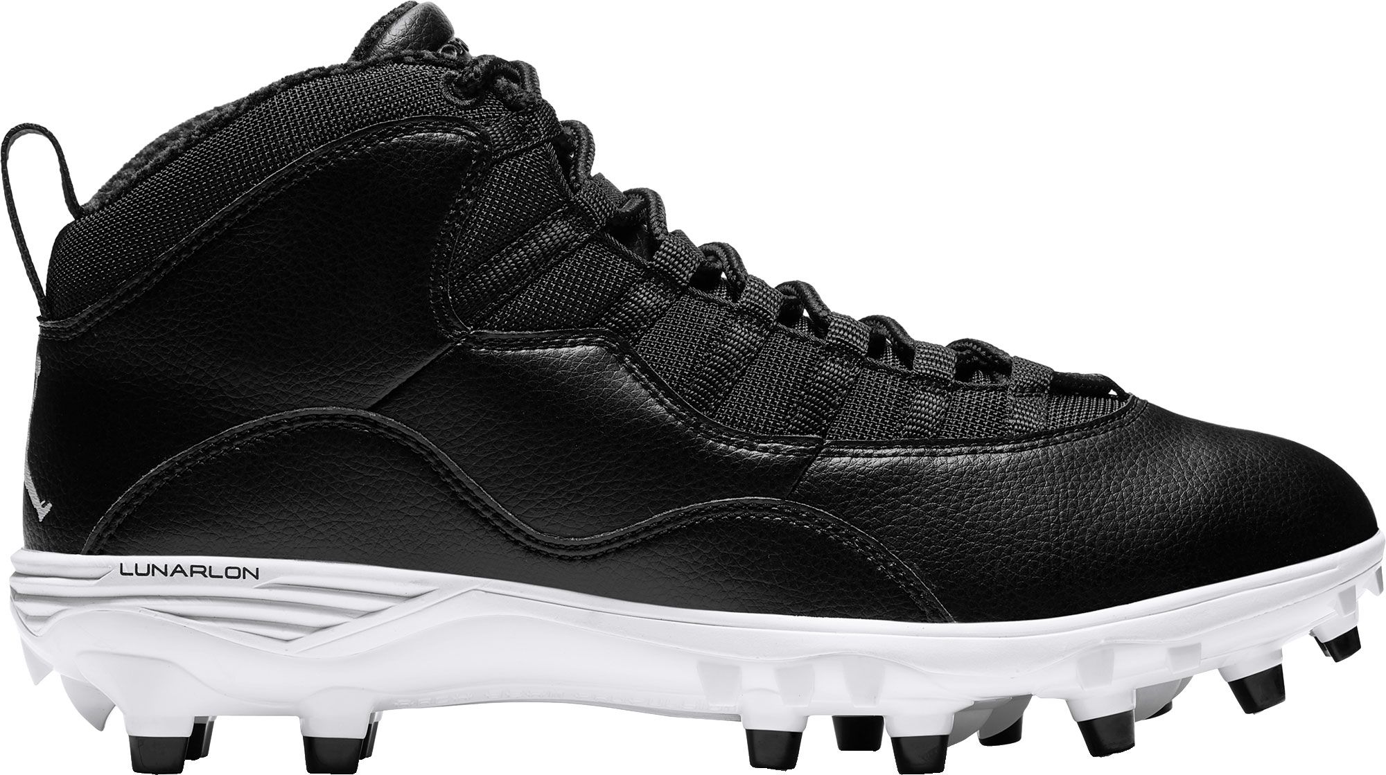 all white jordan cleats