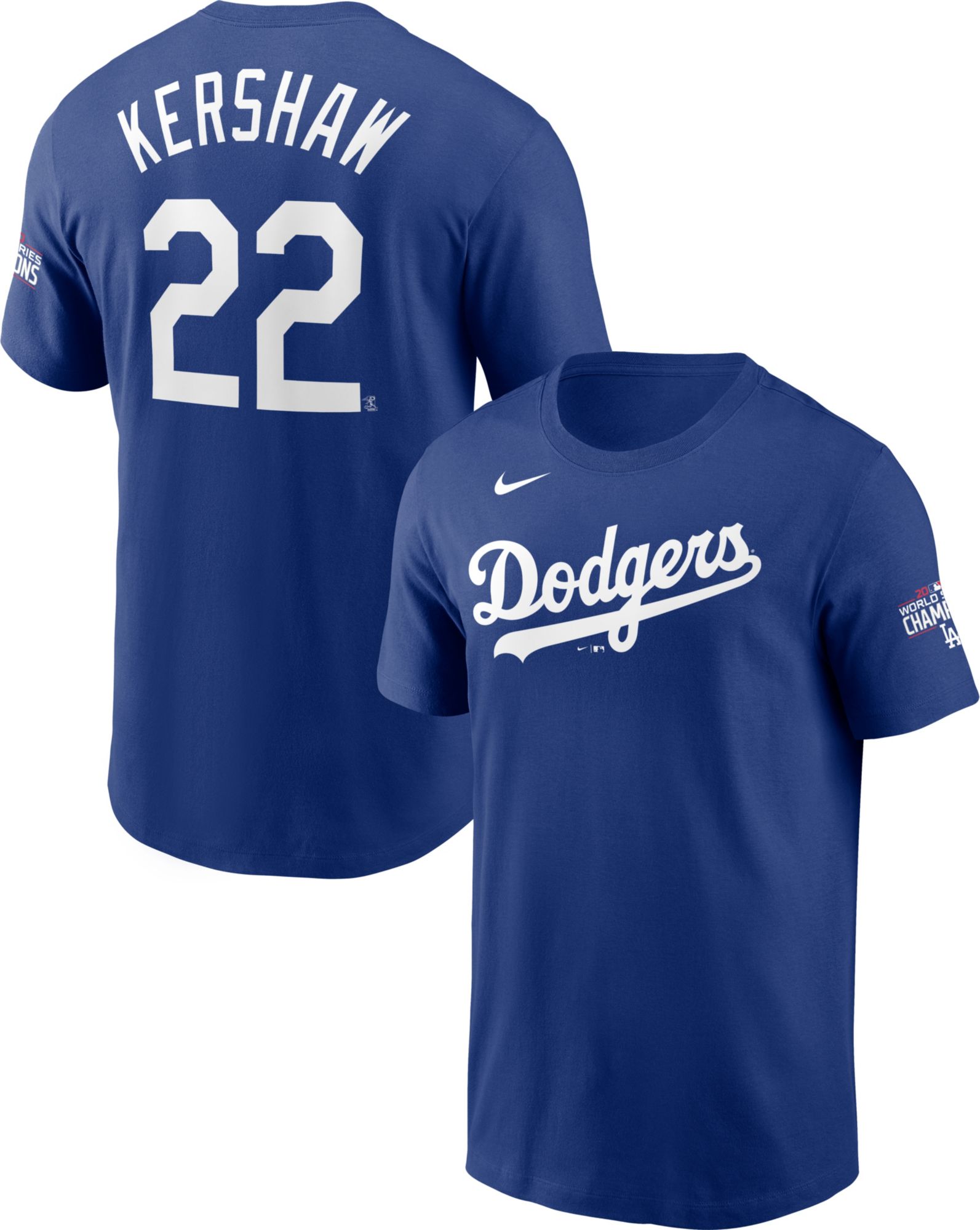 kershaw jersey mens