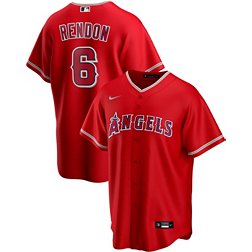 Nike Men's Replica Los Angeles Angels Anthony Rendon #6 Cool Base Red Jersey