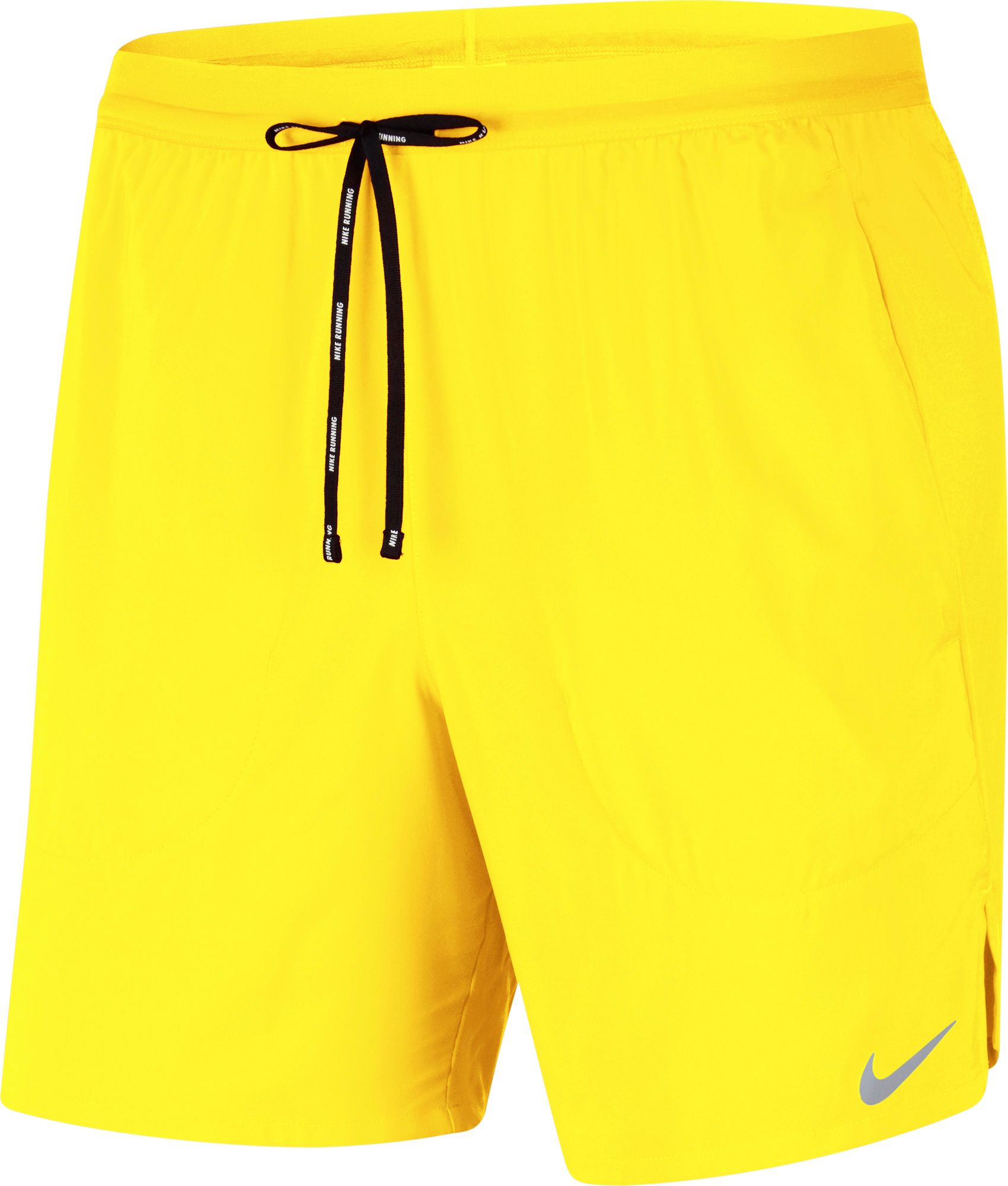 nike flex stride yellow