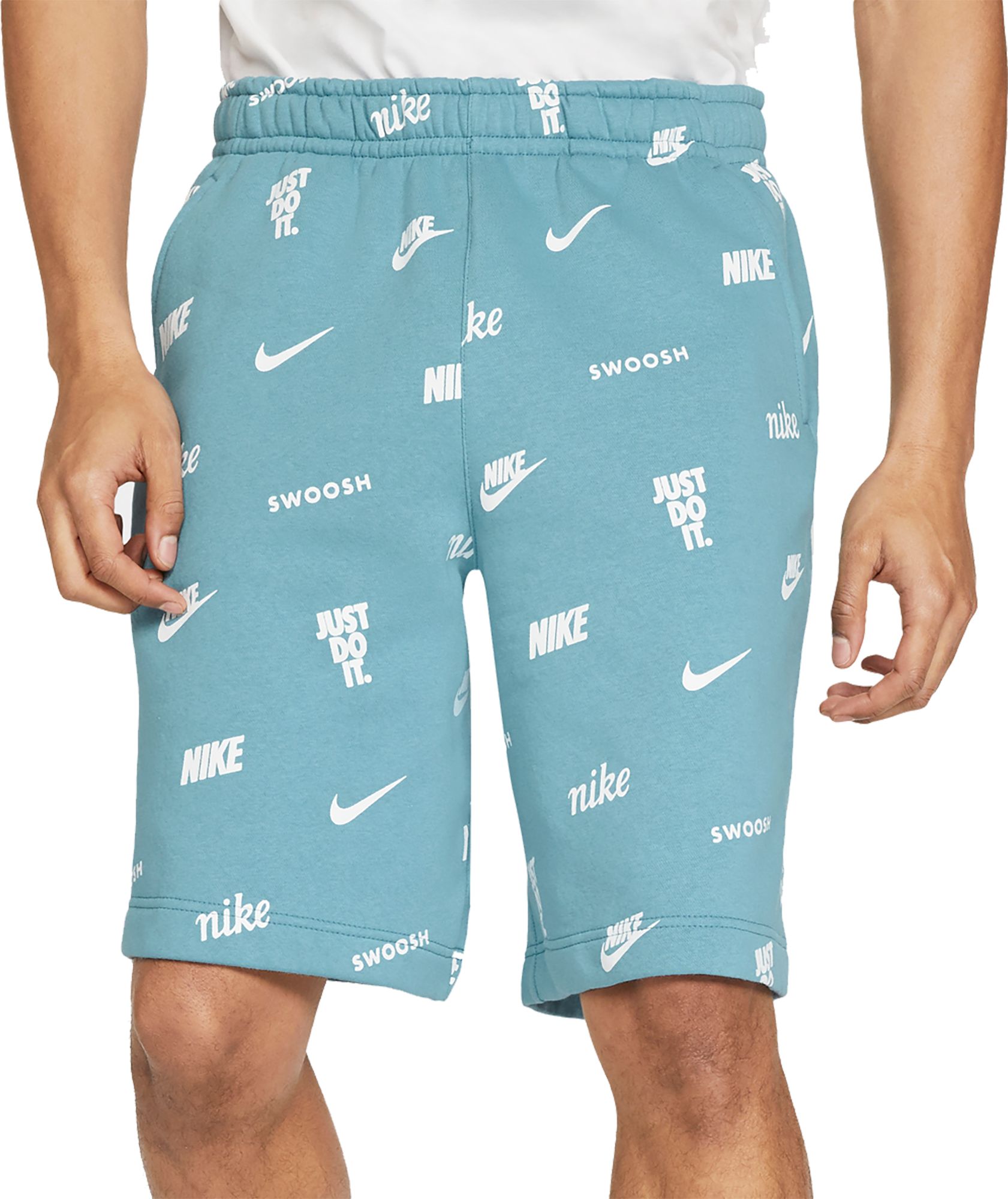 peach nike shorts
