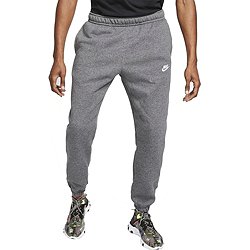Men's Fleece Jogger Sweatpants With Zipper Pockets Slim Fit Warm Lounge Gym