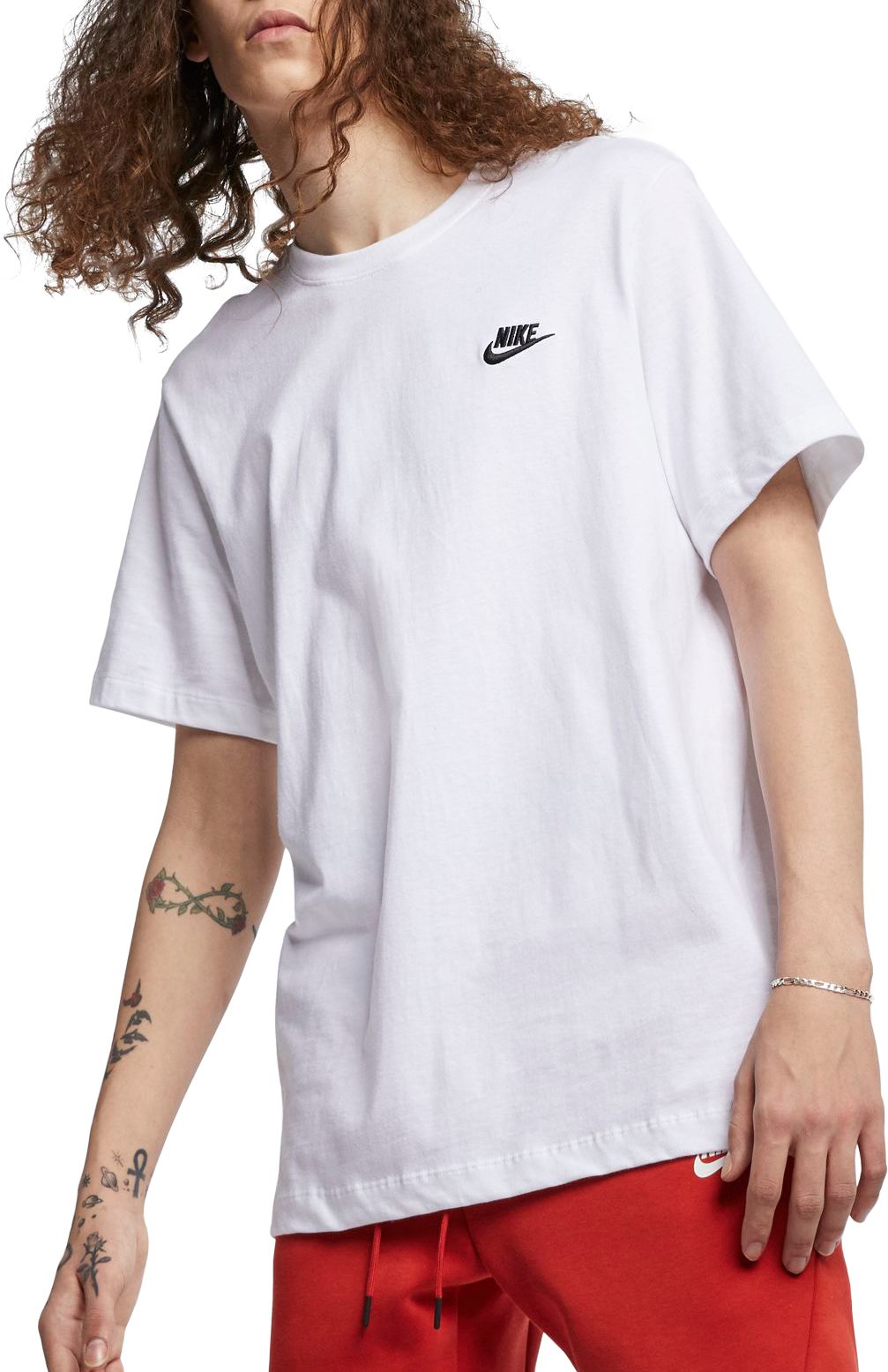 Nike Men's Sportswear Club T-Shirt - White