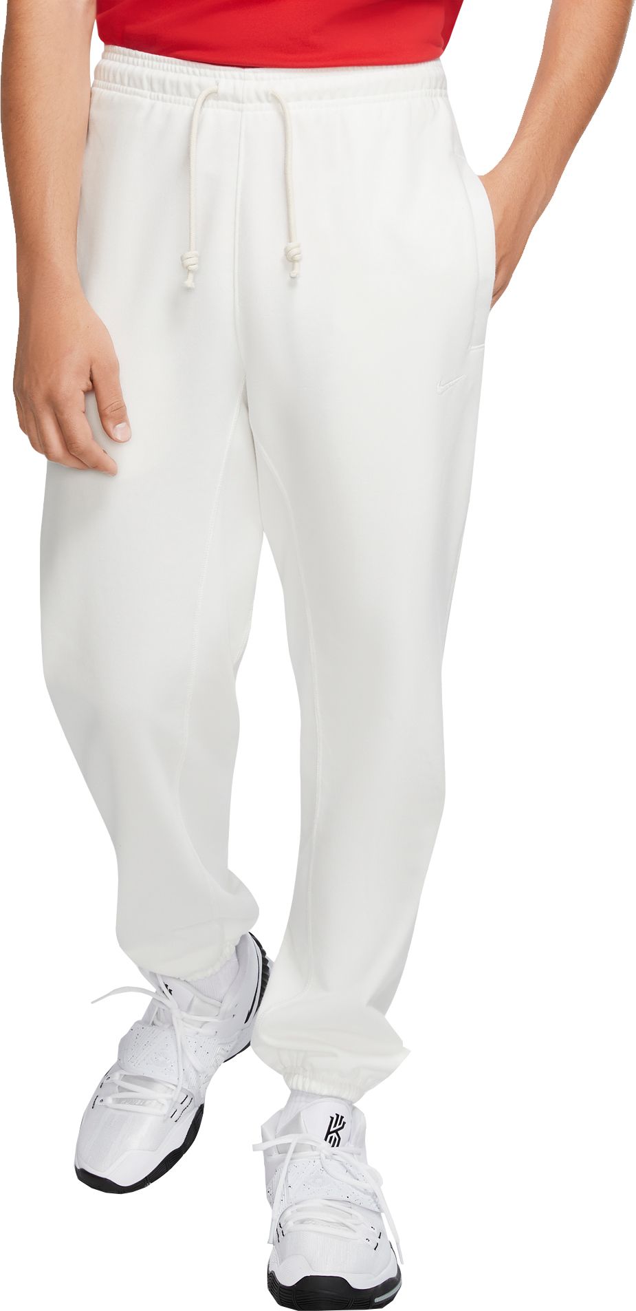 white nike joggers mens