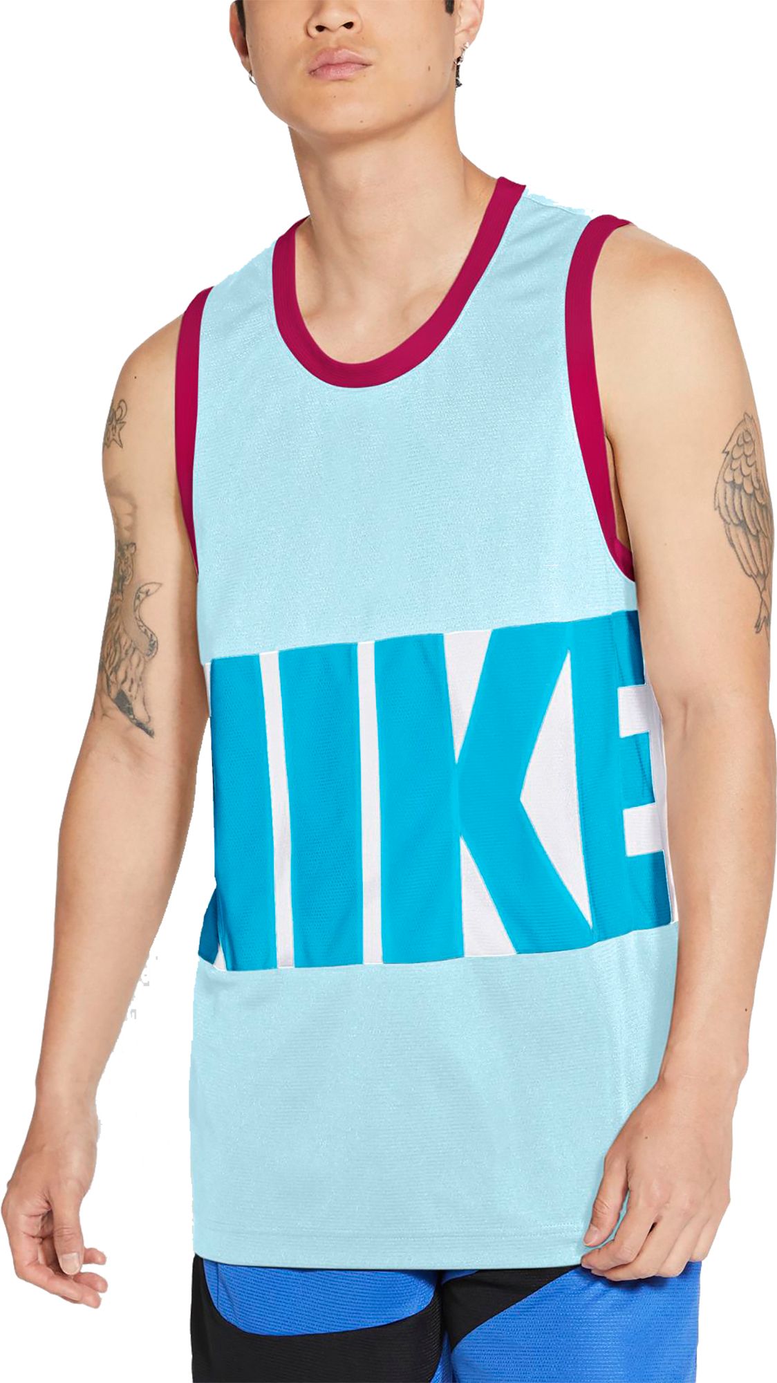 sleeveless basketball shirt