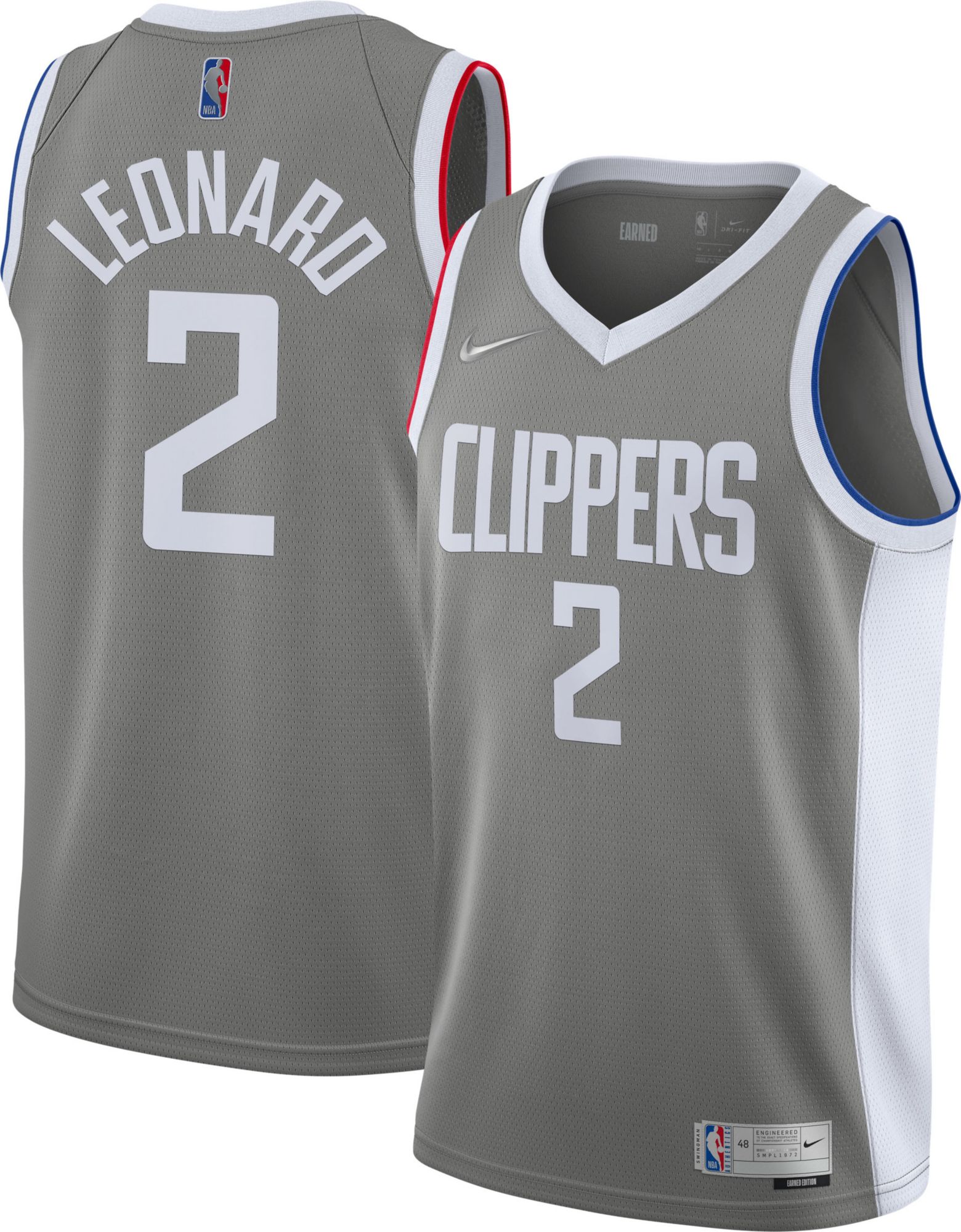 clippers black and white jersey