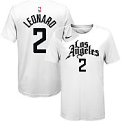 Nike Youth Los Angeles Clippers Kawhi Leonard #2 Dri-FIT White City Edition T-Shirt