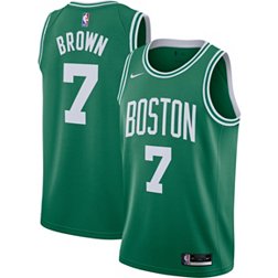 Nike Men's Boston Celtics Jaylen Brown #7 Green Icon Jersey