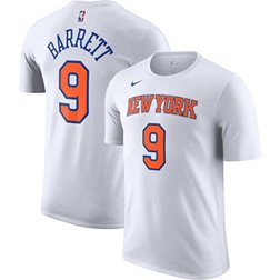  RJ Barrett New York Knicks NBA Boys Youth 8-20 Blue Icon  Edition Swingman Jersey : Sports & Outdoors