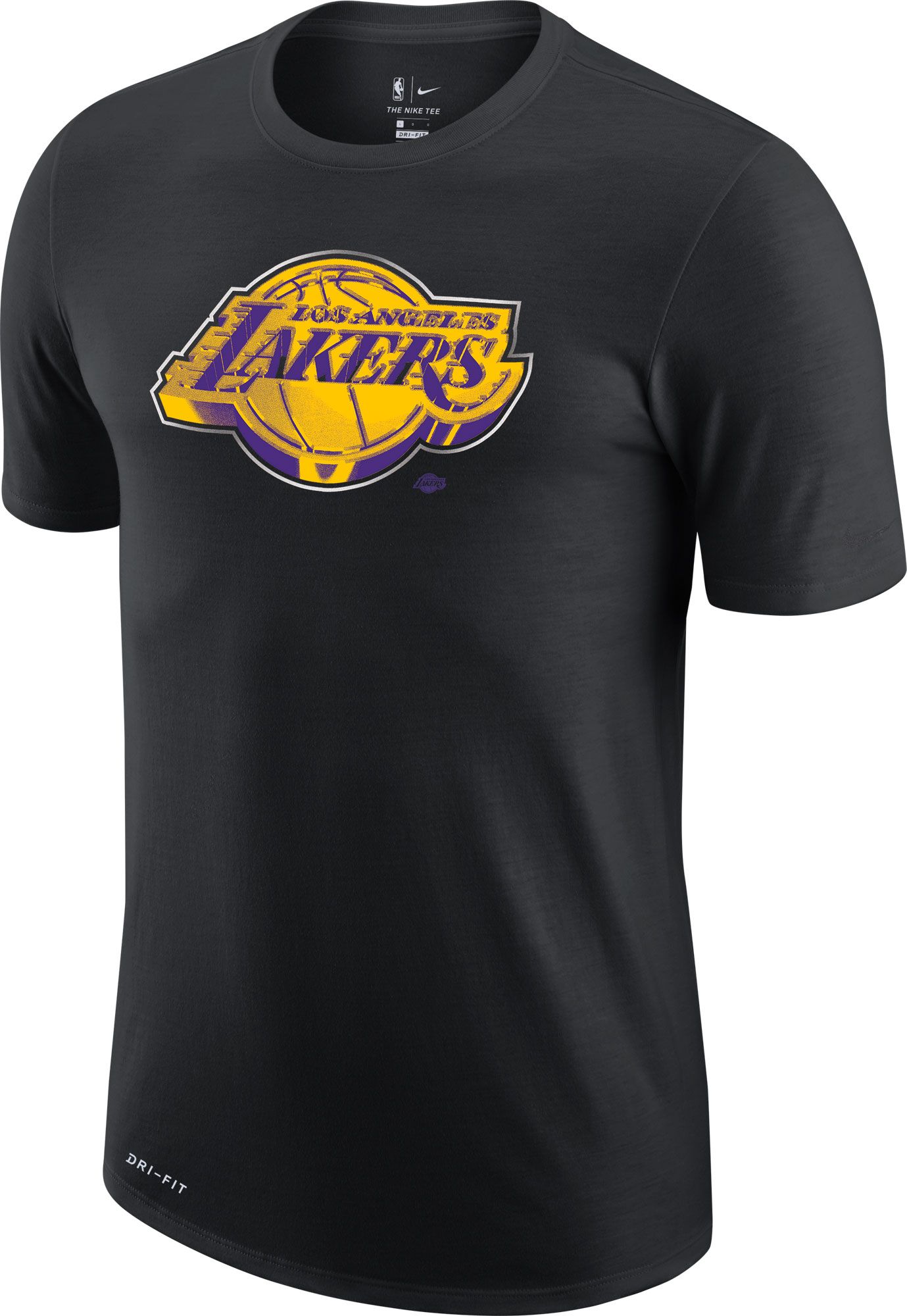 Lakers dri fit outlet t shirt