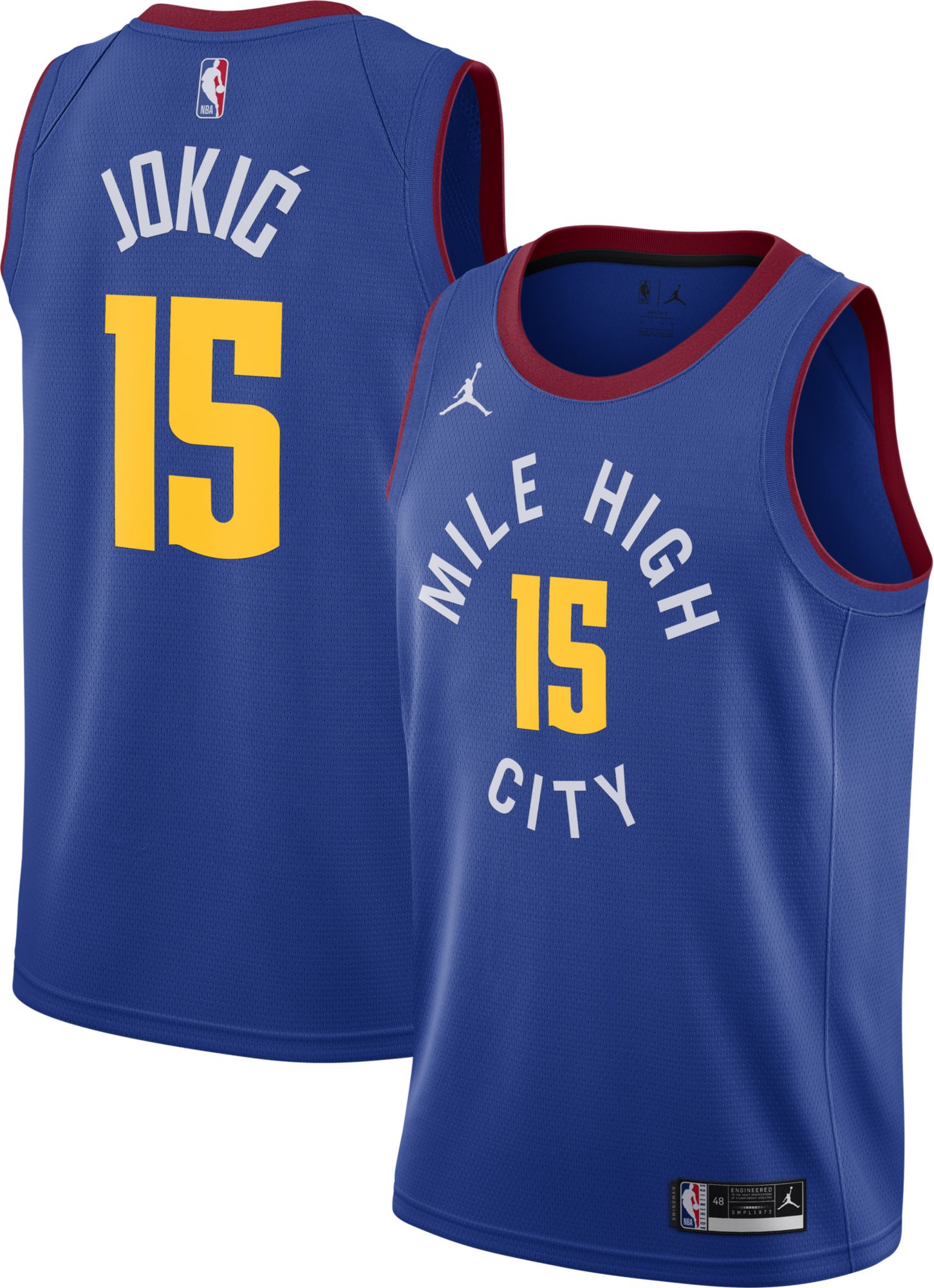 nuggets mile high jersey