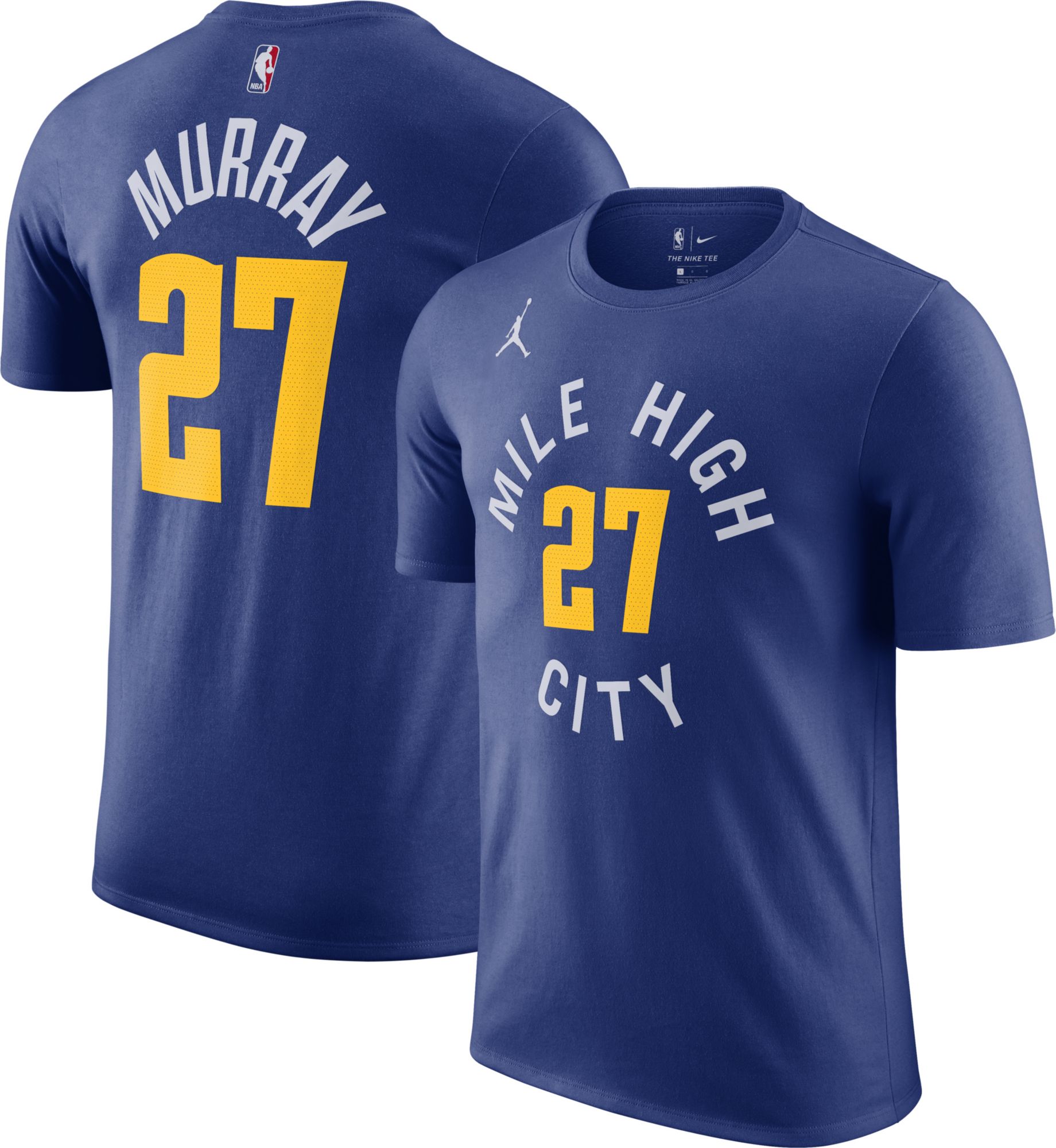 Nike / Men's Denver Nuggets Jamal Murray #27 White Dri-FIT