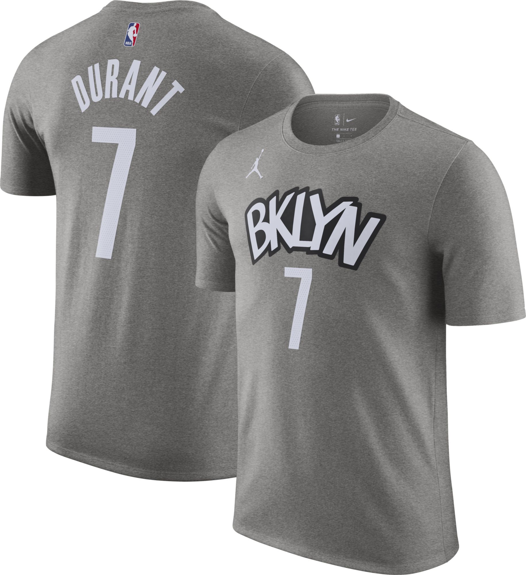 Mens Kevin Durant #7 Black City Brooklyn Nets Men 2020-21 Edition