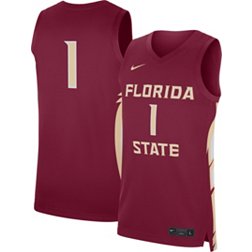 Nike Men's Florida State Seminoles #1 Garnet Replica Basketball Jersey
