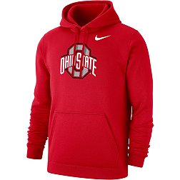 Nike Men's Ohio State Buckeyes Scarlet Club Pullover Hoodie